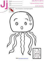 Jj-jellyfish-craft-worksheet